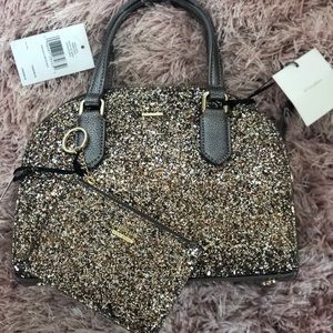 Kate Spade Greta Court Mini Reiley in gunmetal